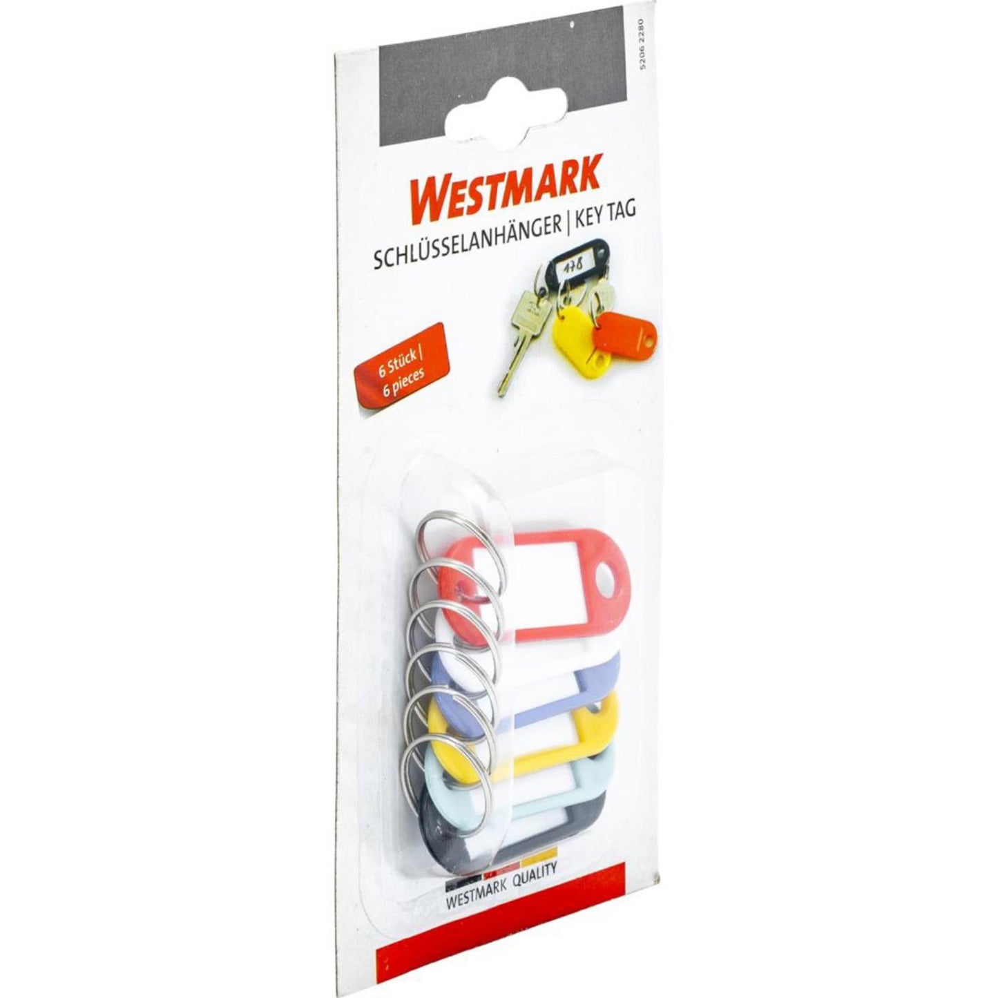 Set di 6 etichette per chiavi Westmark