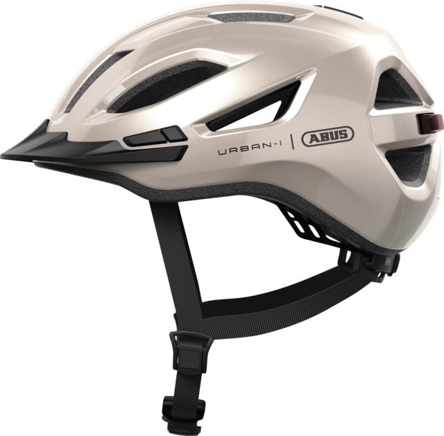 Casco abus urban-i 4.0 champagne dorado s 51-55cm