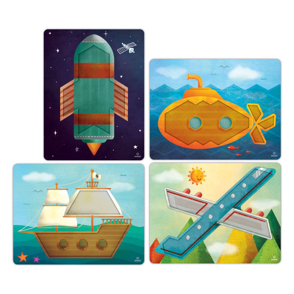 Artiles: transporte de rompecabezas. 33x28x5,5cm 4+