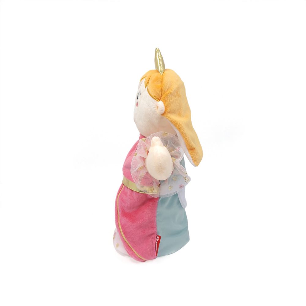 Dubbelgezichte handpop prinses assepoest