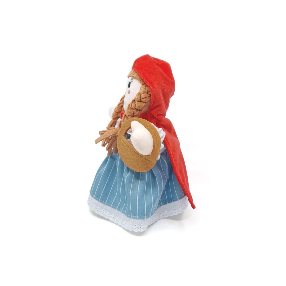 Burattino a mano Cappuccetto Rosso. 25 cm. 3+