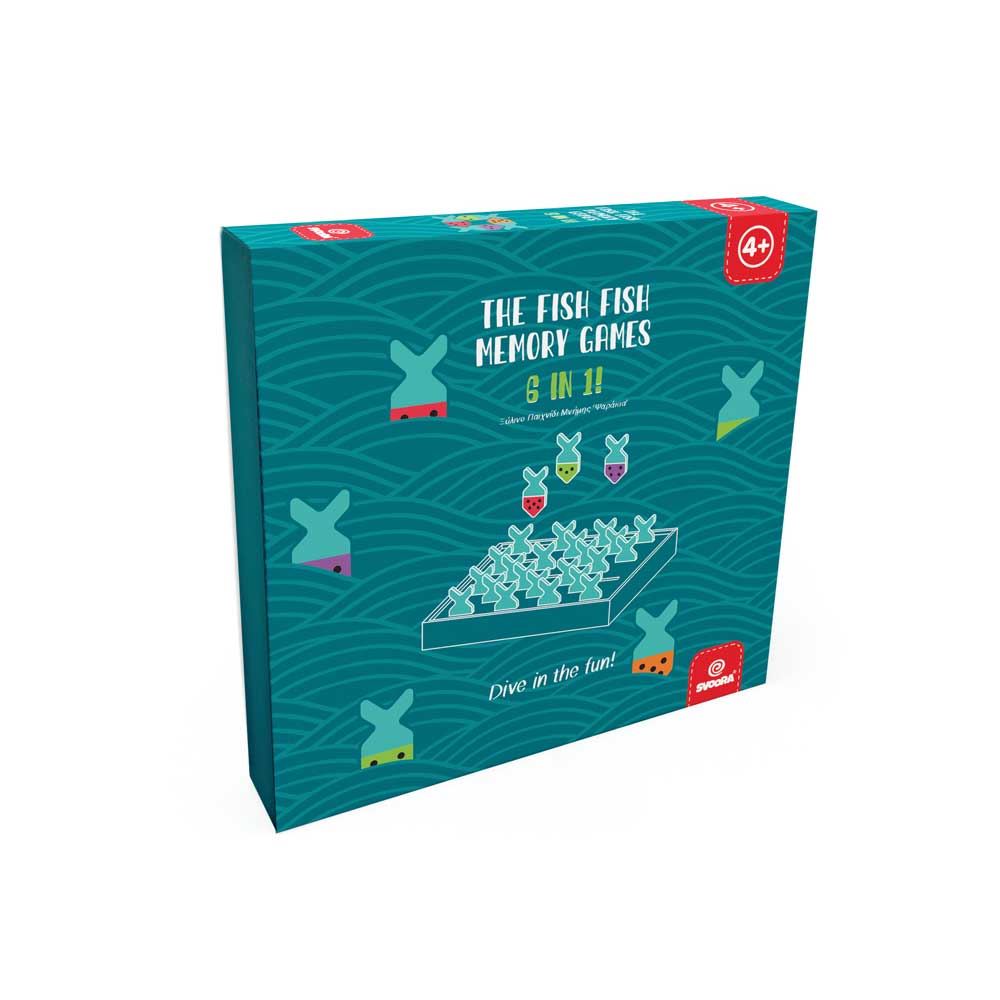 Svoora de vis geheugen spelletjes. (6 sp