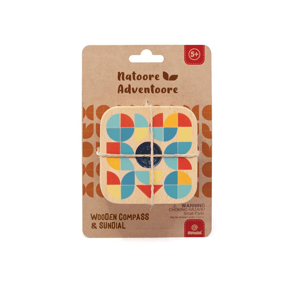 Reloj de sol con brújula Natoore adentoore. 5+