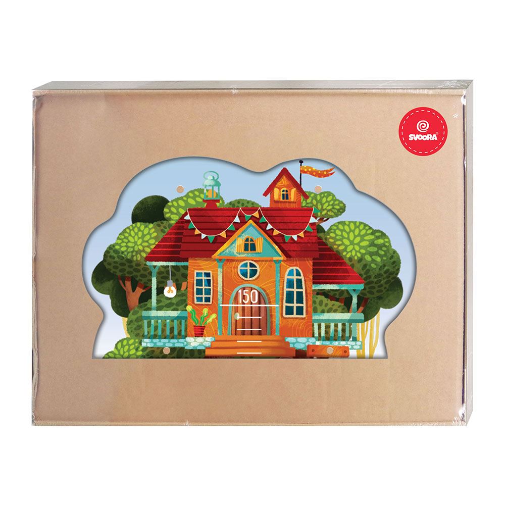 Tabla de crecimiento de la casa del árbol. 28x0,4x95cm.
