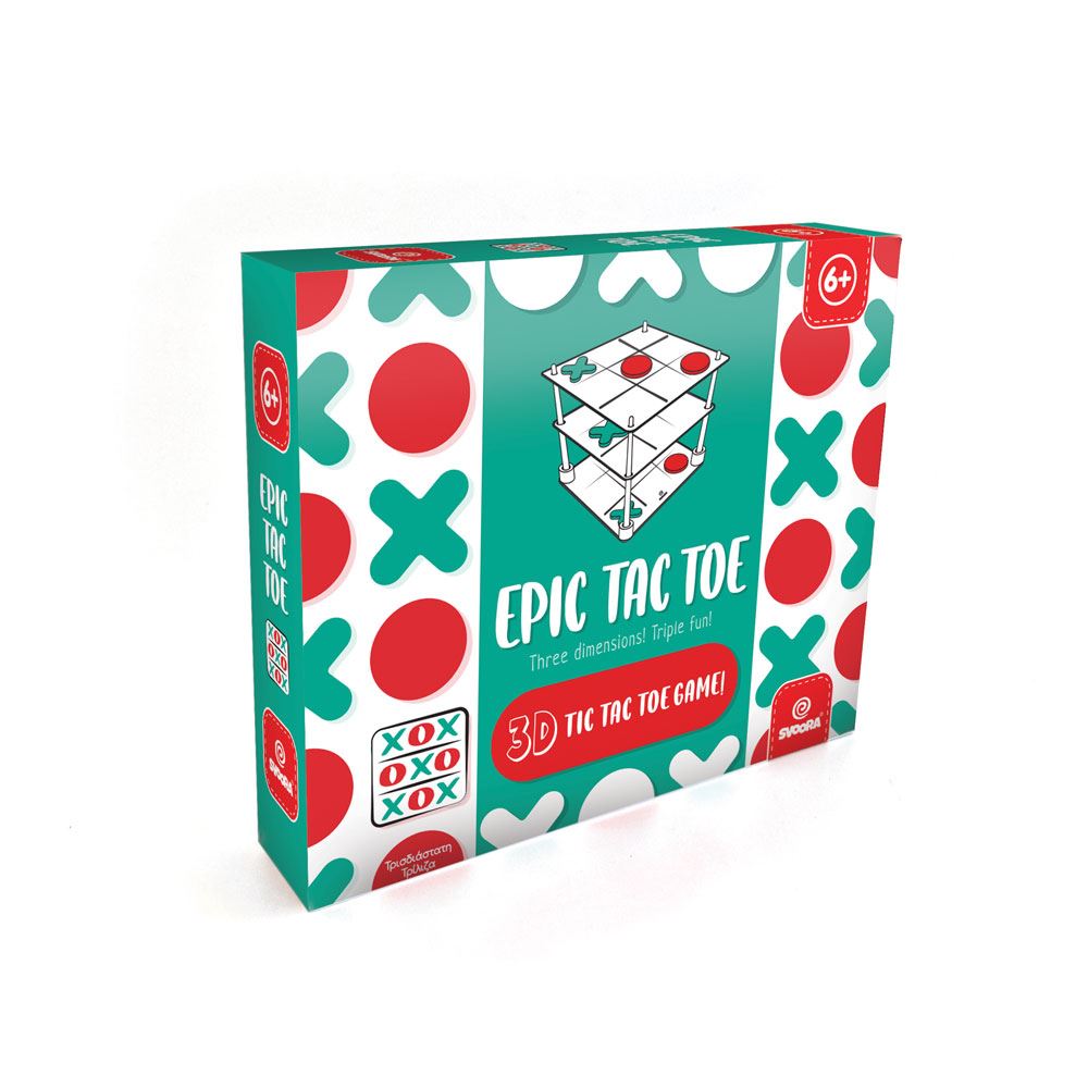 Svoora gioco di tic tac toe. 3d. 6+