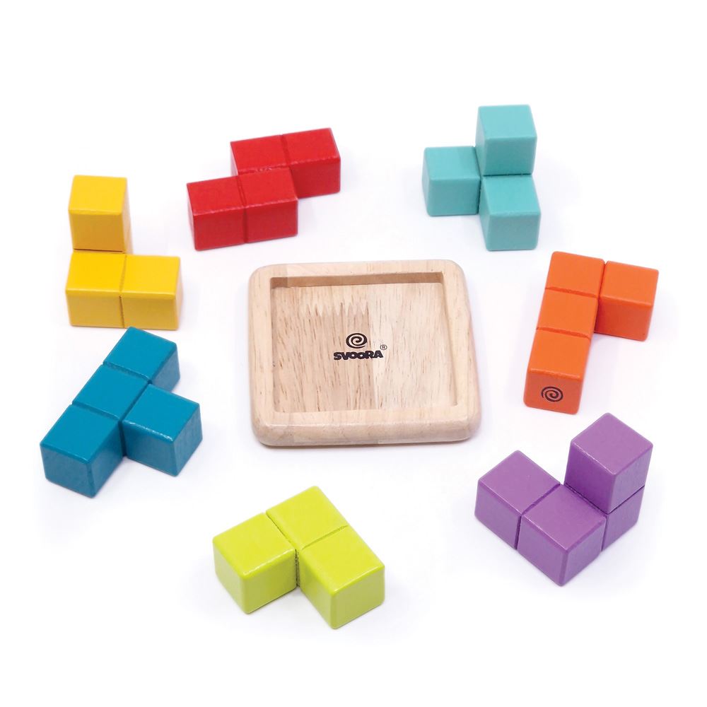 Risolve il puzzle del cubo. 6+