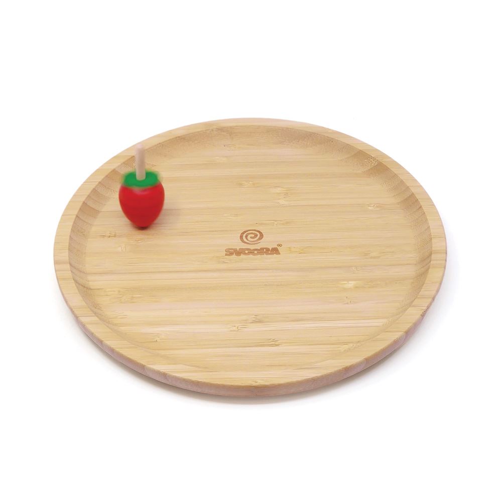 Cuenco de madera Svoora para peonzas. 25x25
