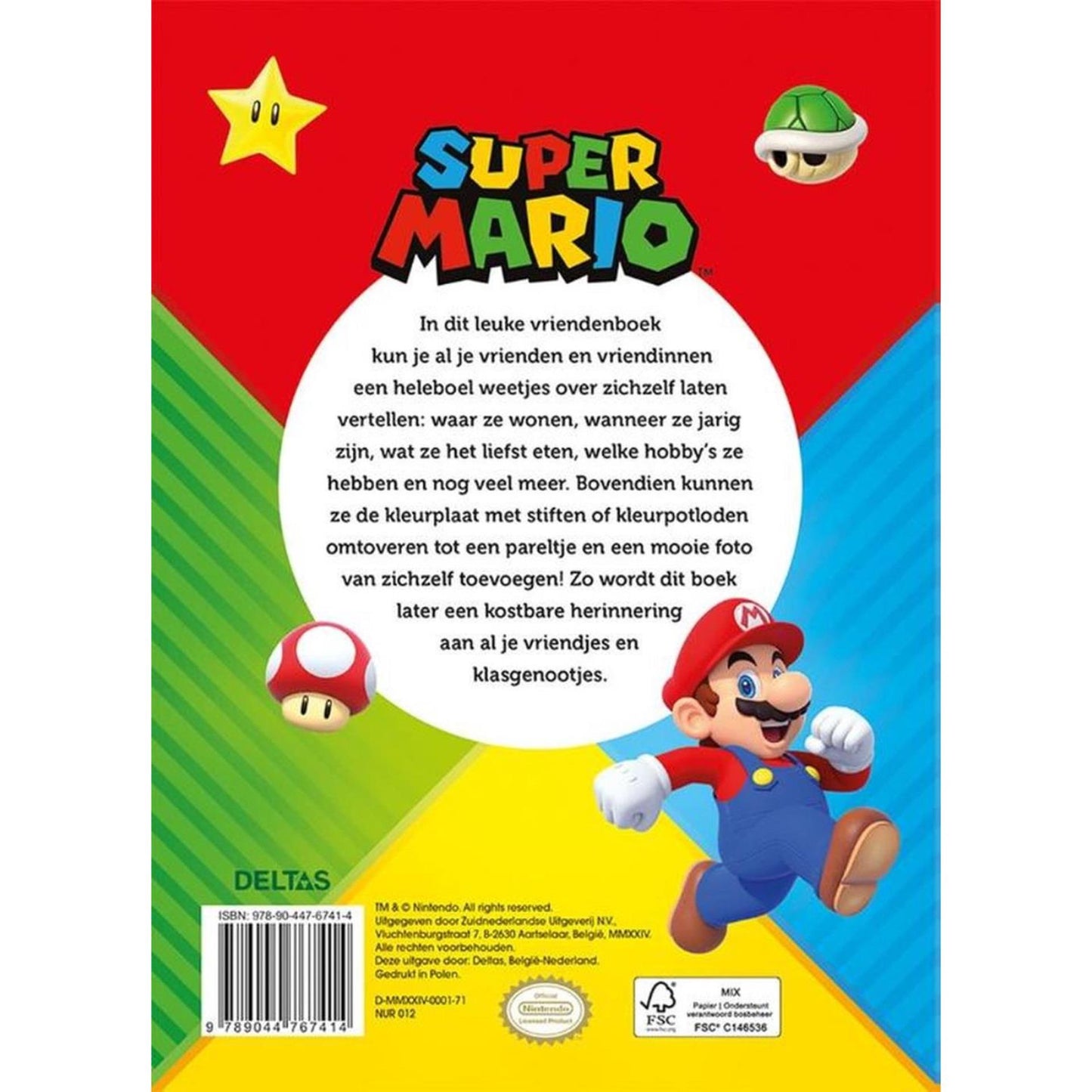 Il libro degli amici di Super Mario di Delta