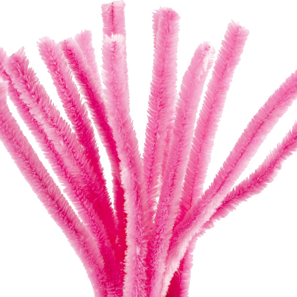 Ciniglia Creative Company, l: 30 cm, spess. 15 mm, rosa, 15 pezzi 1 scatola