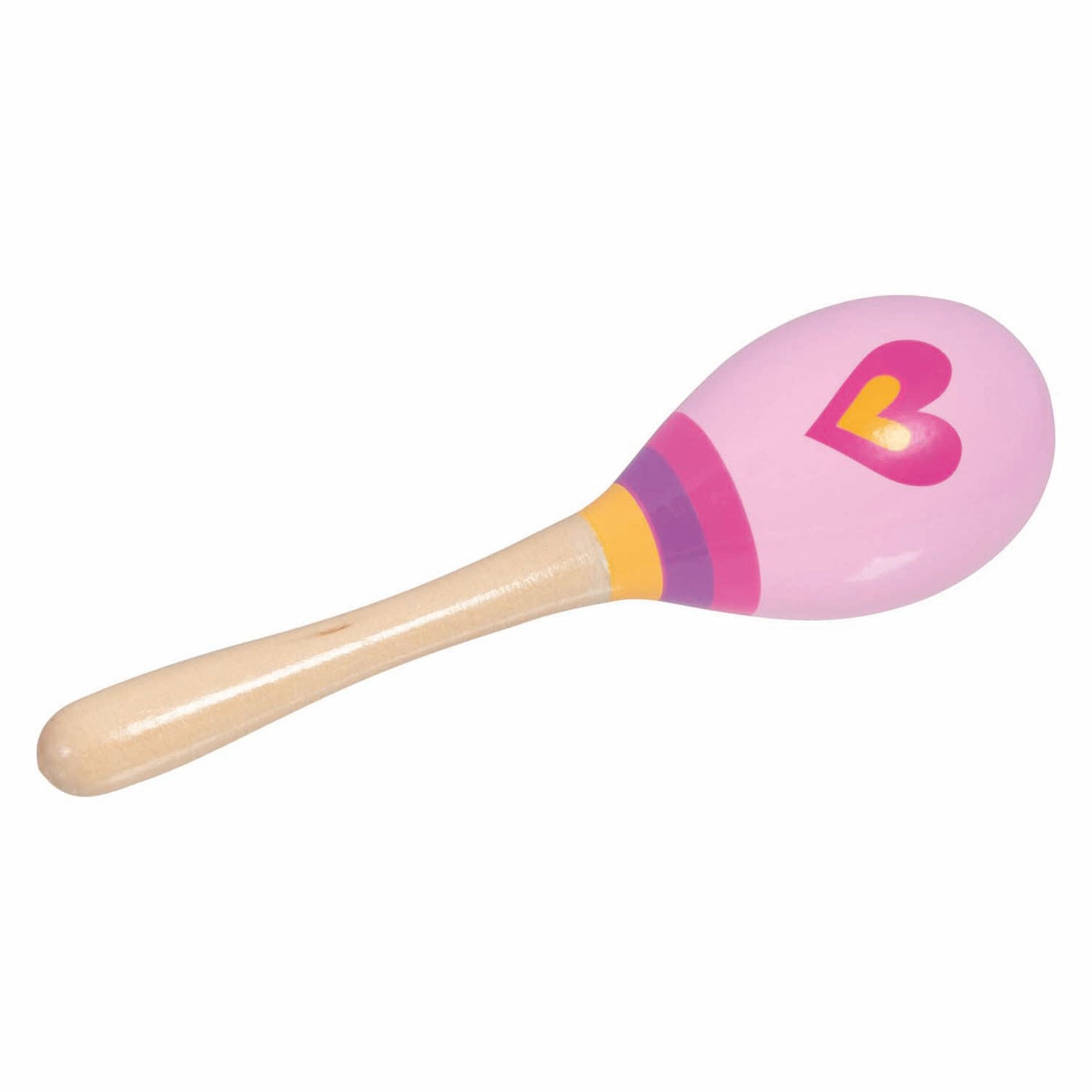 Cuore di maracas in legno Goki