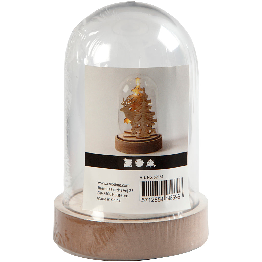 Http: www.cchobby.nl stolp-op-houten-voet-h-12-5-cm-d-8-cm-1-doos