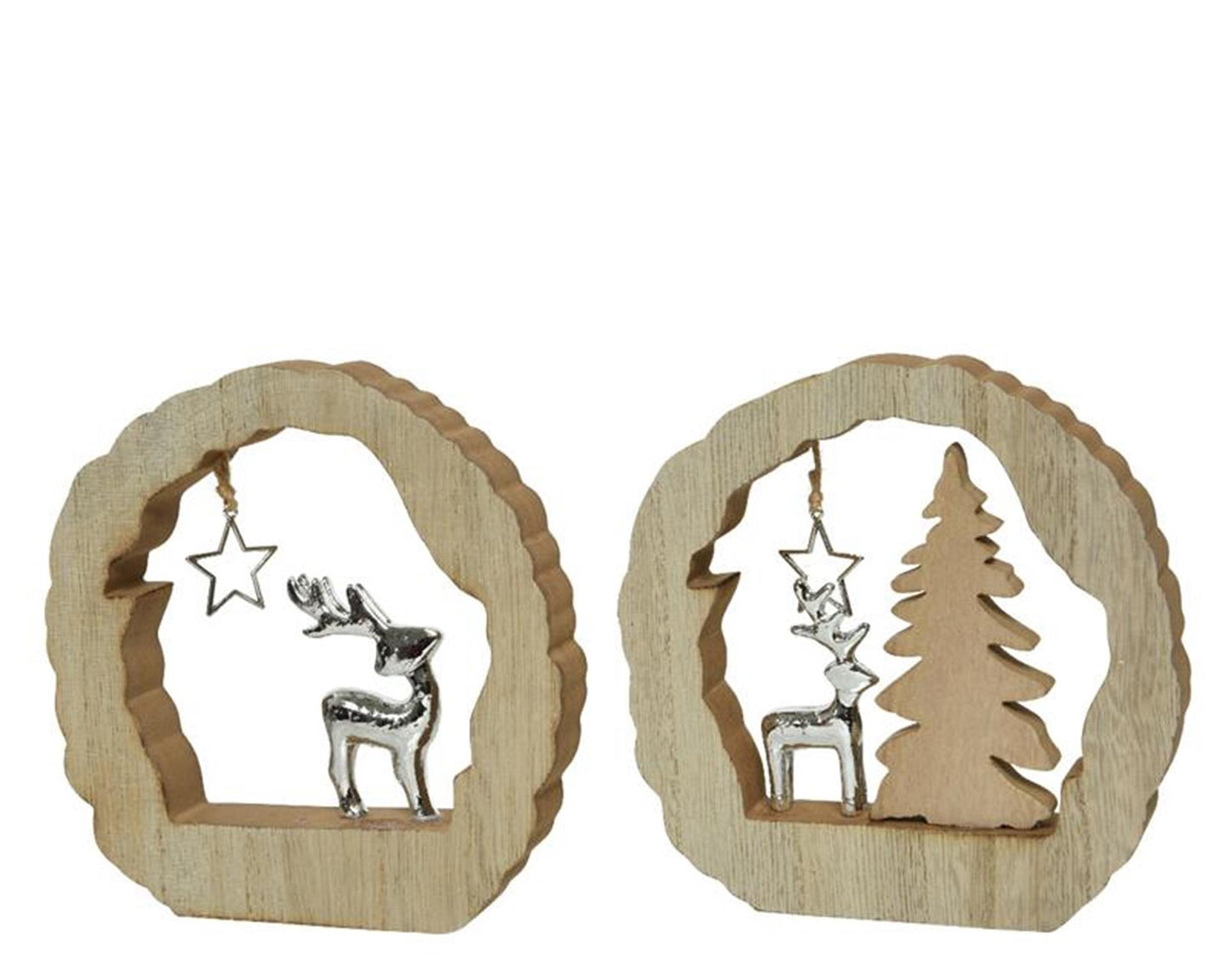Objeto decoris con reno mdf 14,5cm