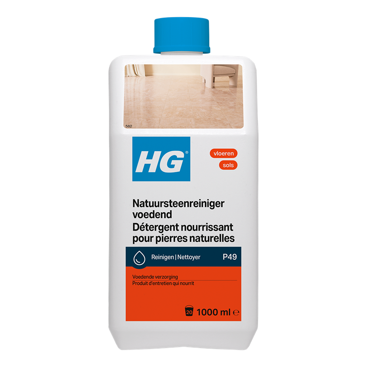 Hg 1044944 - detergente per pietre naturali nutriente. (prodotto 49) | 2 pezzi