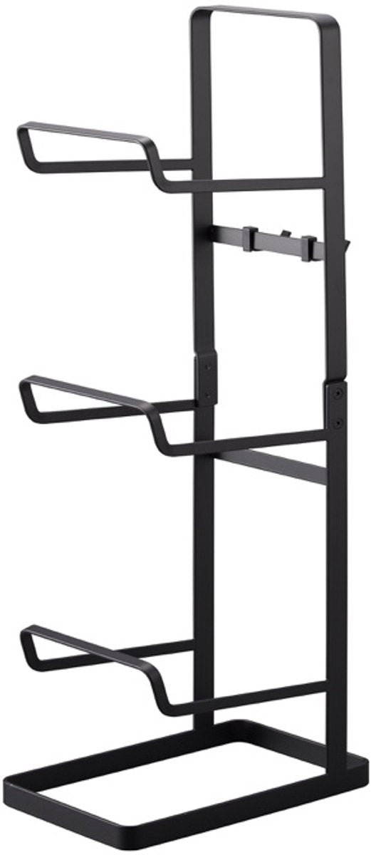 Portaoggetti Yamazaki per attrezzature fitness - torre - nero