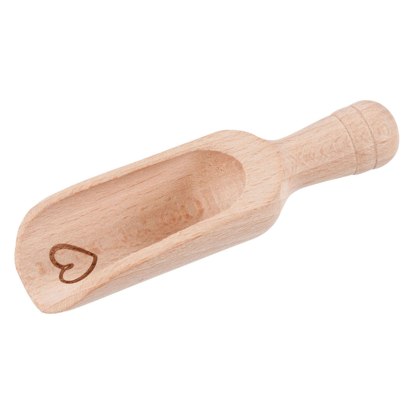 Farina di legno Goki Scoop cuore piccolo, 10 cm