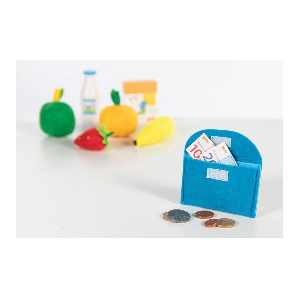 Borsa per la spesa Goki con generi alimentari, 9dlg.