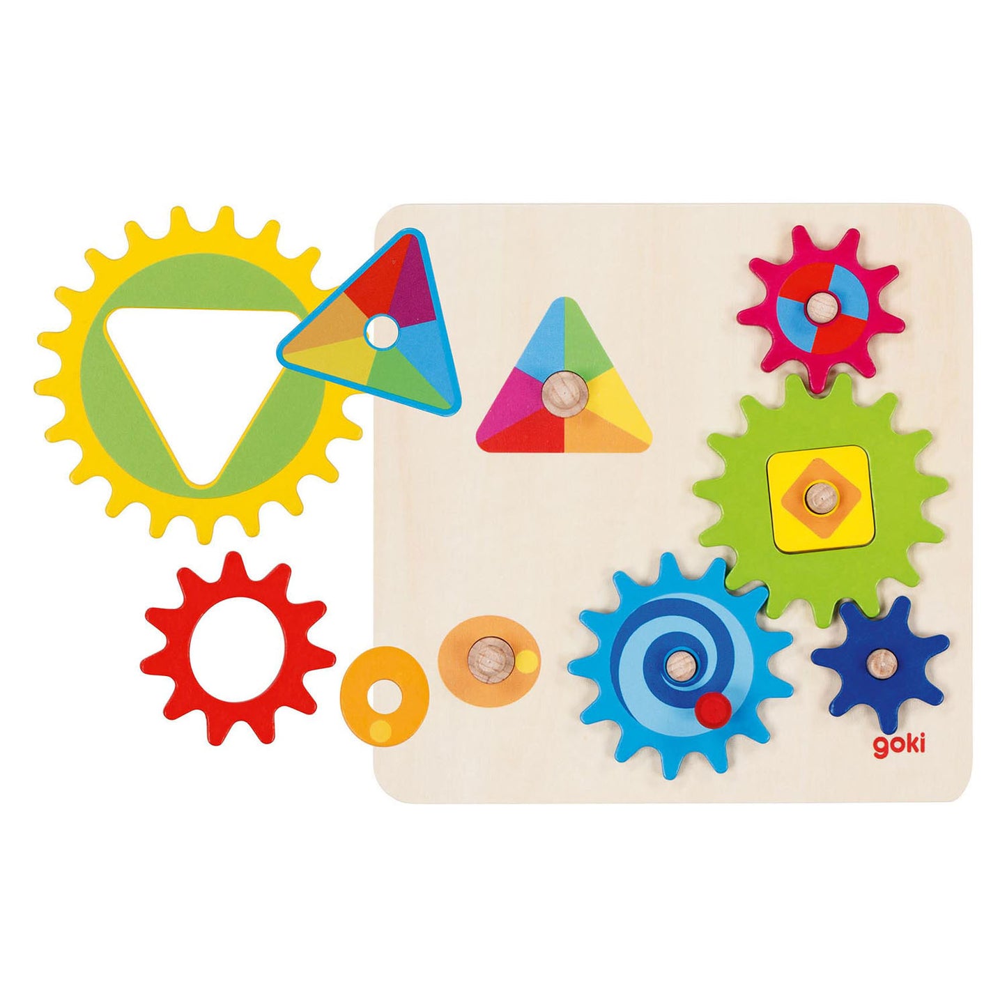 Goki Wooden Charning Puzzle, decimo.