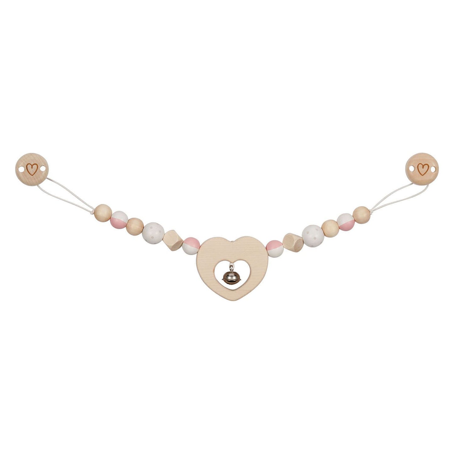 Cuoio per passeggino goki in legno con clip