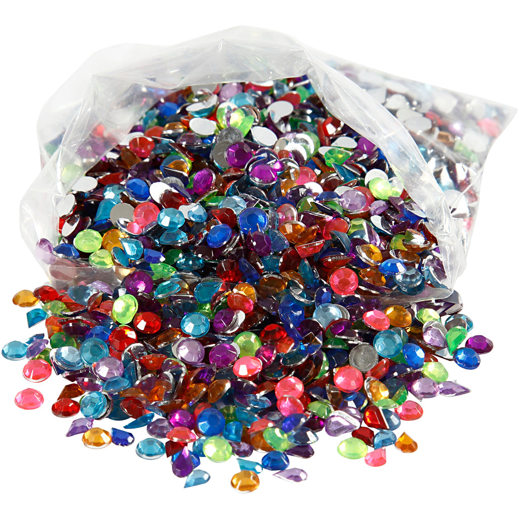 Strass Creative Company, misura 5 mm, 3000 pezzi 1 scatola