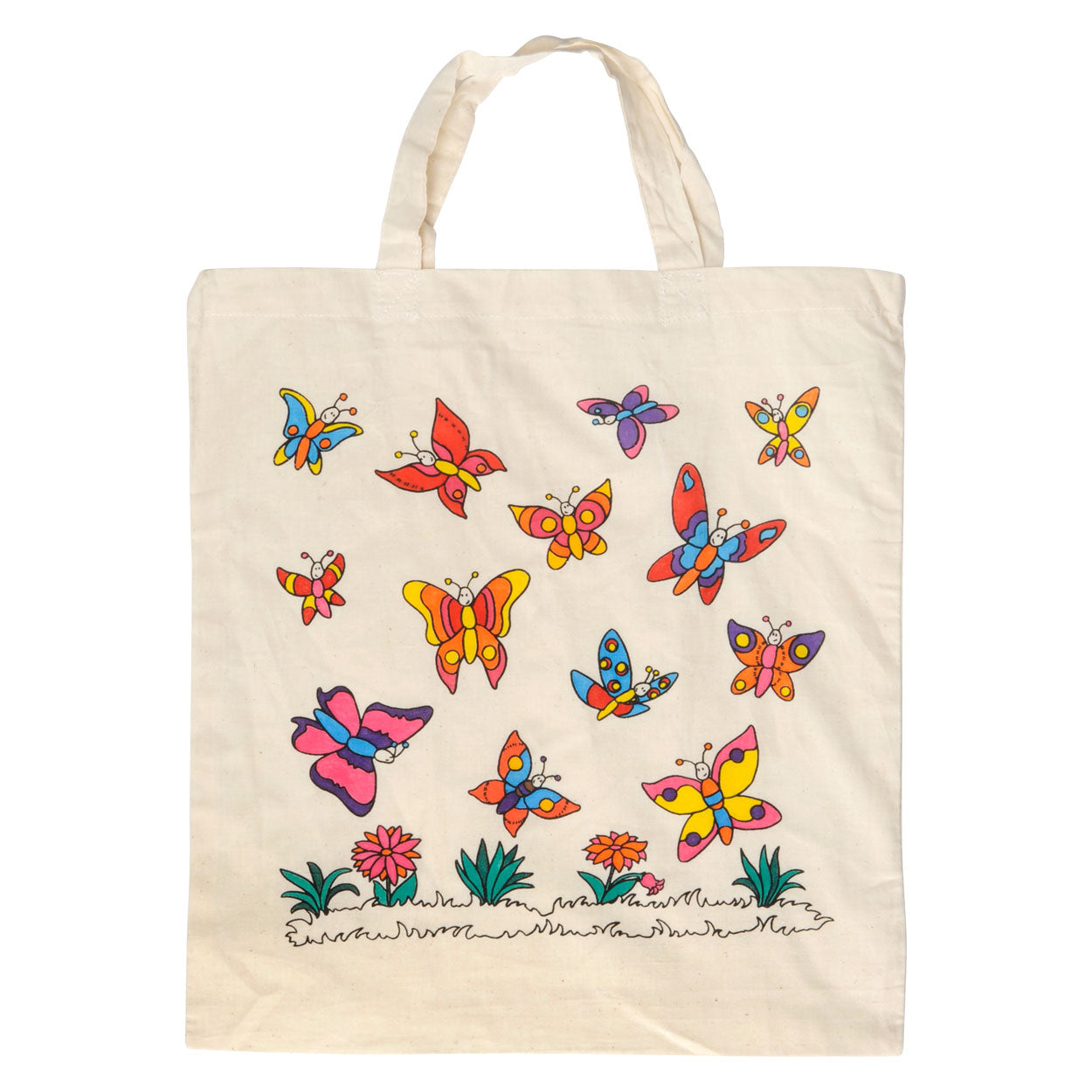 Goki Bolsa de algodón - Mariposa