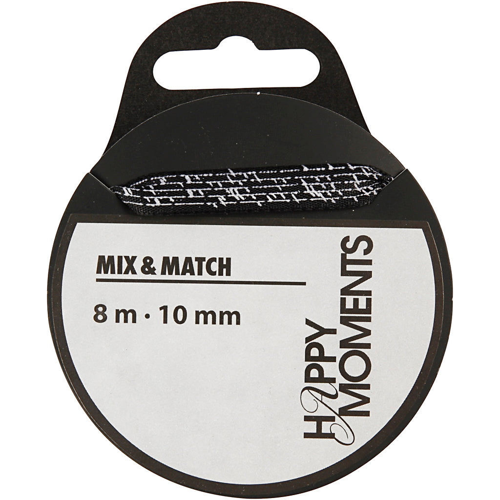 Http: www.cchobby.nl satijnlint-b-10-mm-zwart-8-m-1-rol