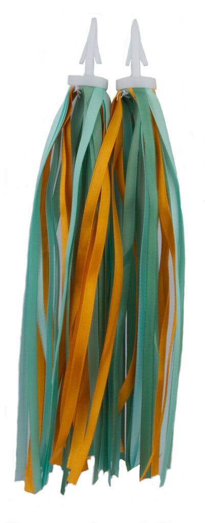 Cordo maniglia streamer streamer 3 verde arancione