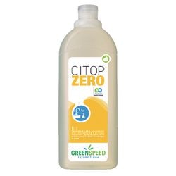 Líquido lavavajillas greenspeed cito zero liquid 1l amarillo