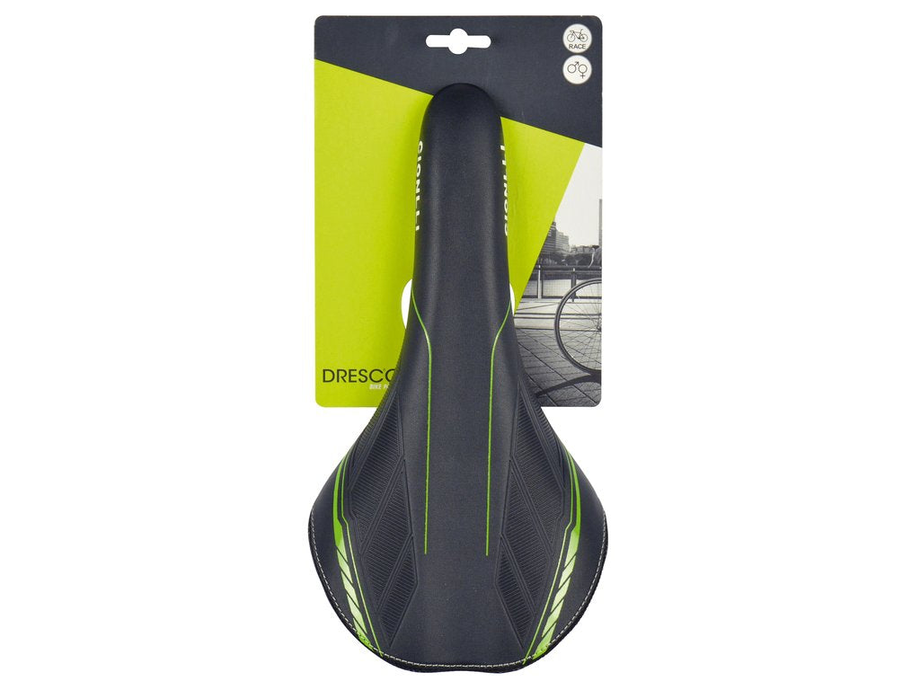 Microfi bici da corse a sella - verde nero