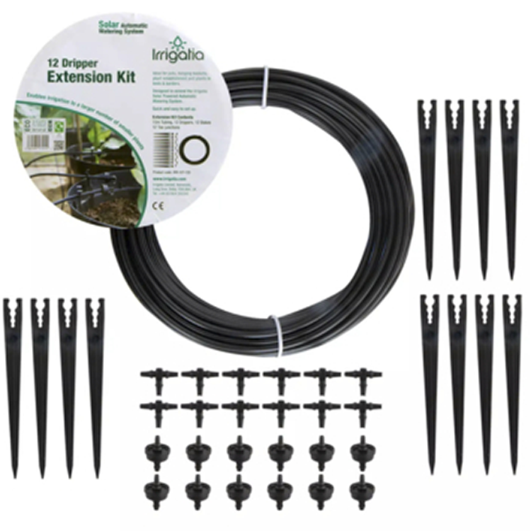 Irrigatia 1072885 - set alargador manguera riego goteo 12uds | 1 pieza