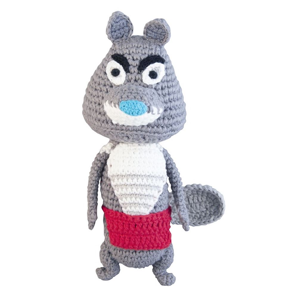 Periódico de fábula de peluche Bor el lobo