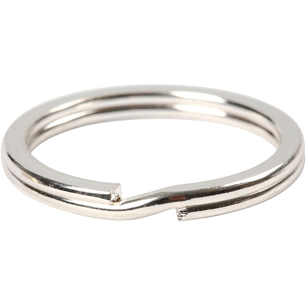 Creative Company Tast Ring, D 28 mm, Silverated, 50 pezzo 1 Box