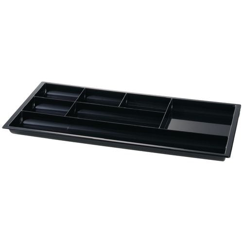 Inserto para cajón greenspirit cepro 168 x 20 x 344 mm negro