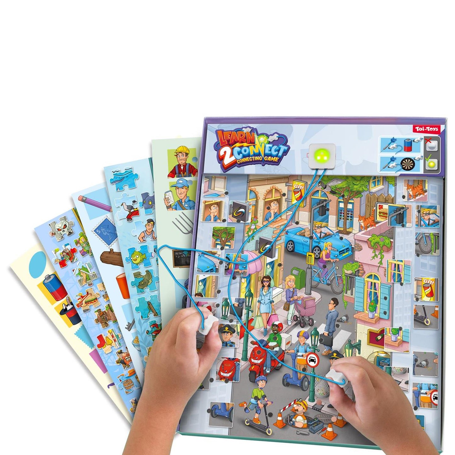 Toi-toys juegos electrónicos aprender 2 conectar conectar, 4-6 años