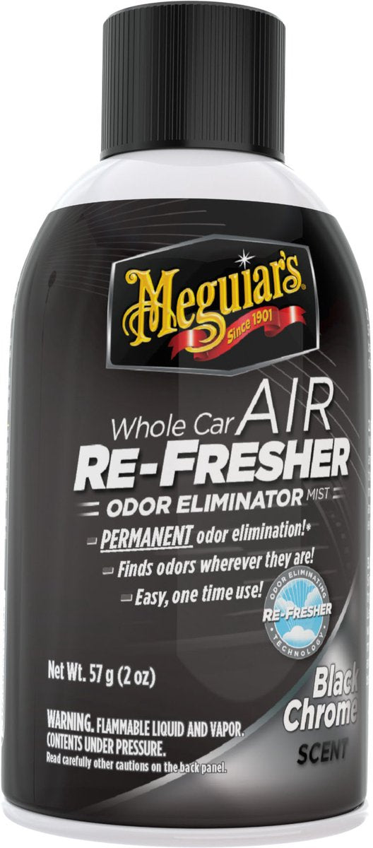 Meguiar's g181302r2eu rinfrescatore d'aria cromato nero