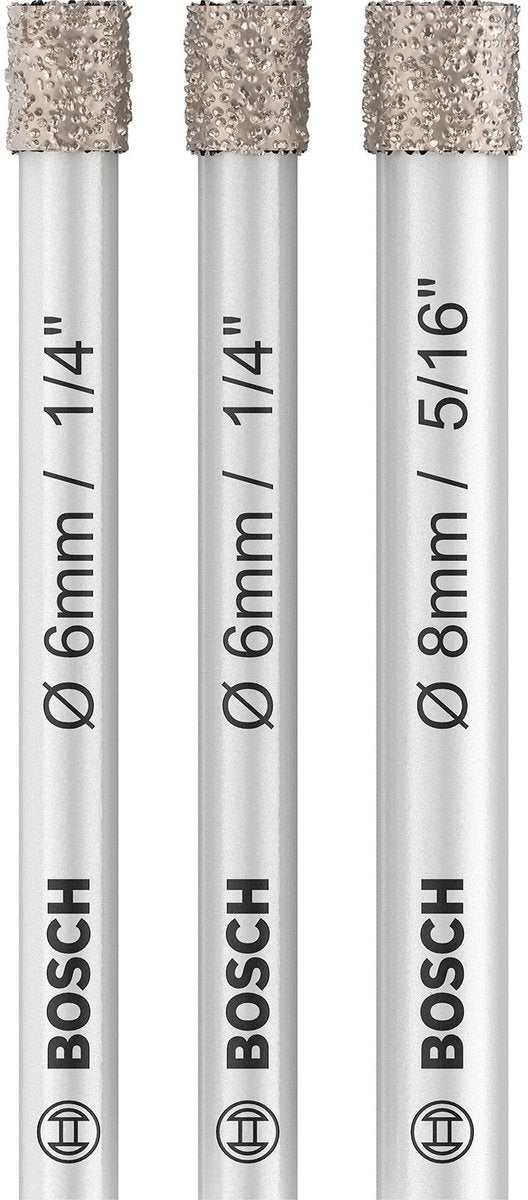 Set di punte a secco Bosch Pro Ceramic 6; 6; 8×66; 66; 66mm - 2607011...
