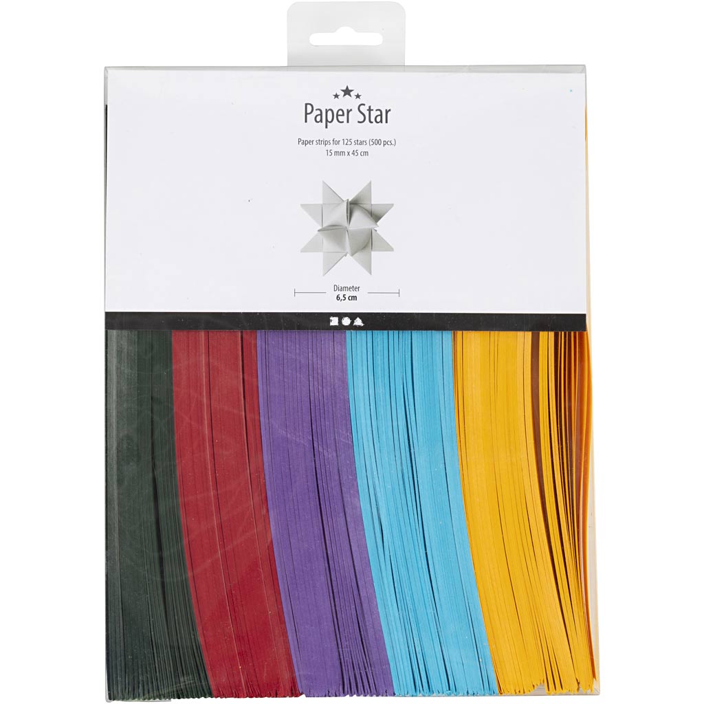 Creative Company Braid Strips Colors, 500st.