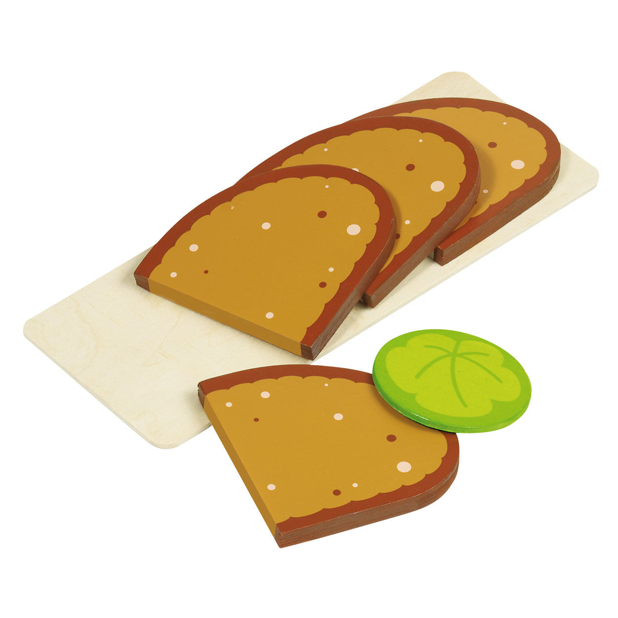 Goki Bread Board con panini in legno