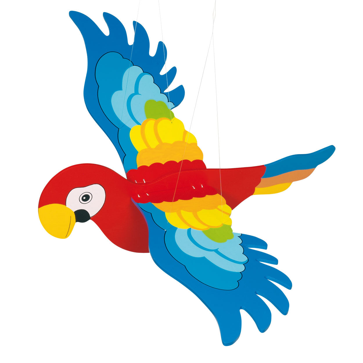Goki Wooden Swing Figura Parrot