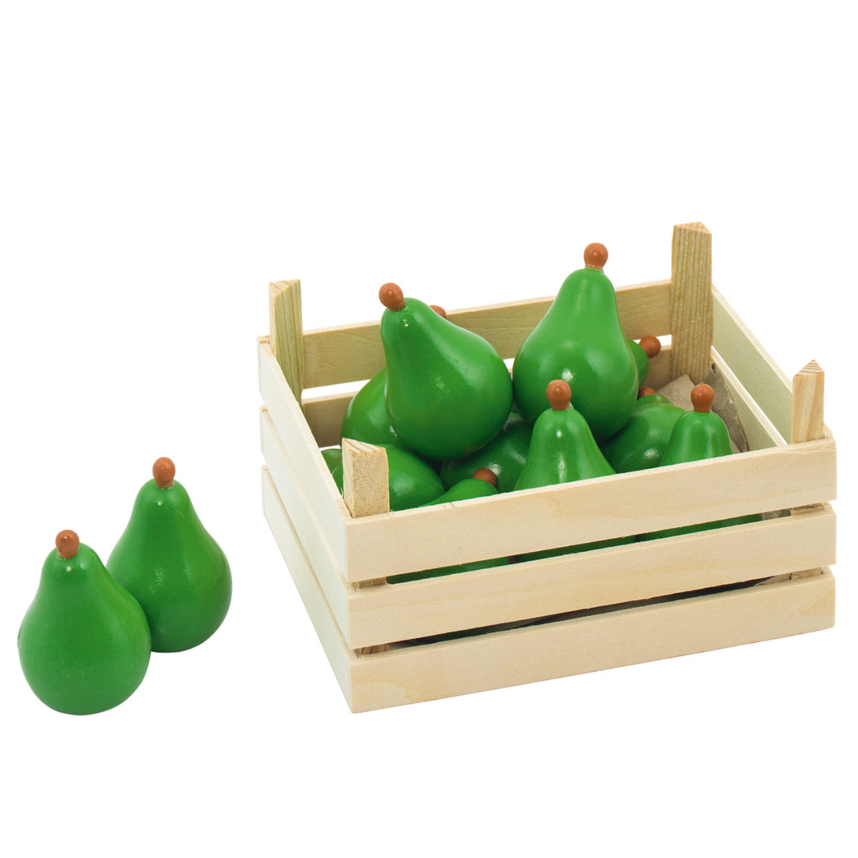 Goki Pears de madera en Affin, 10dlg.
