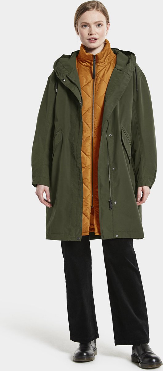 Didriksons gabriella wns parka dames outdoor parka - maat 32 34