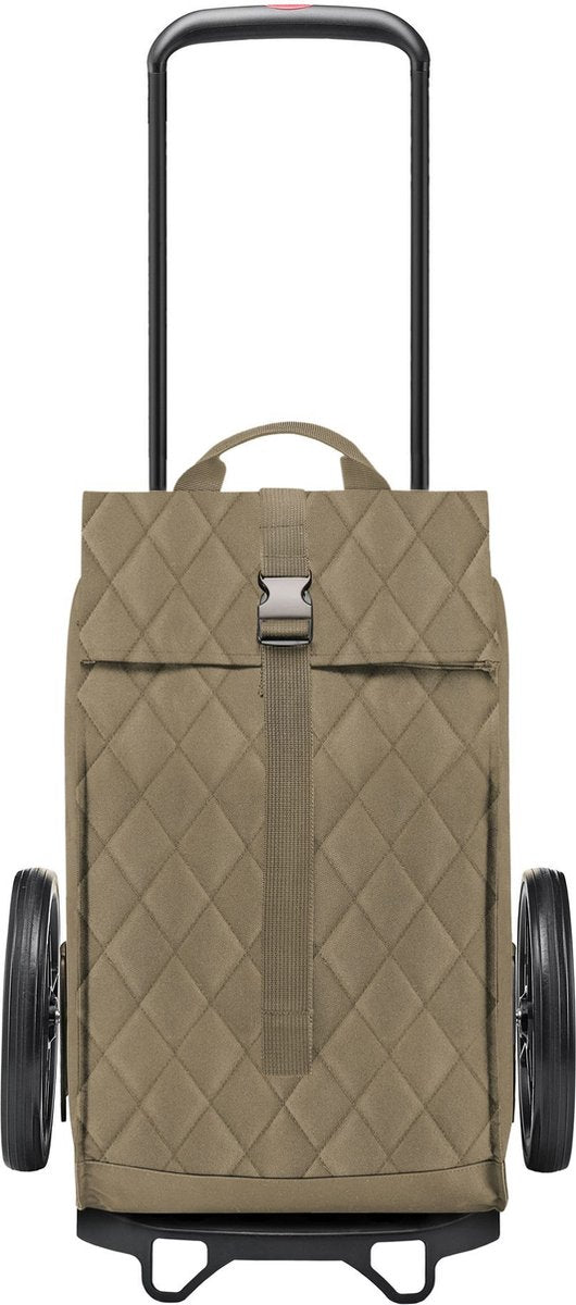 Carrello spesa Reisenthel City Cruiser rhombus - 40l - rombo verde oliva