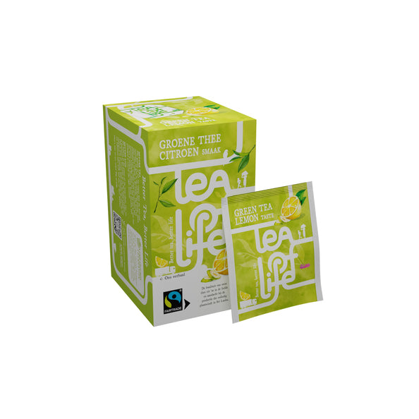 Tea of life té verde limón 1,5 gramos (100 piezas)