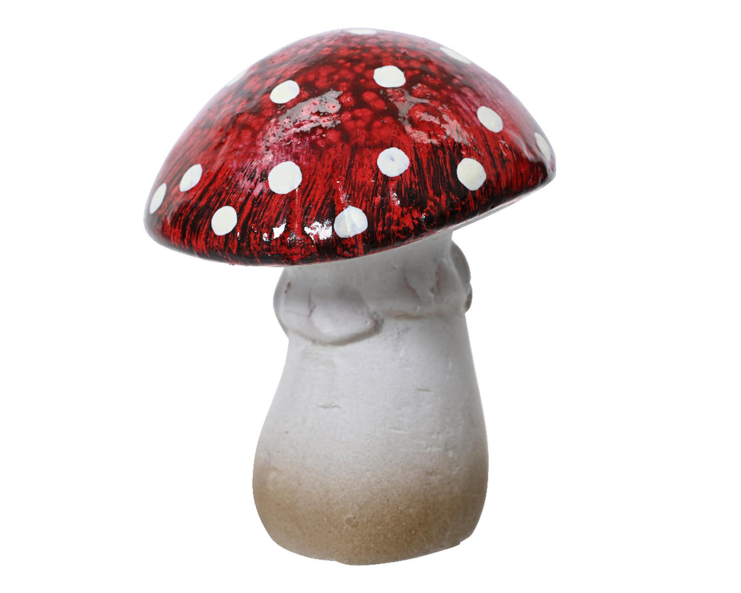 Escultura Decoris seta terracota h8,4cm