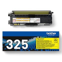 Tonercartridge brother tn325y geel
