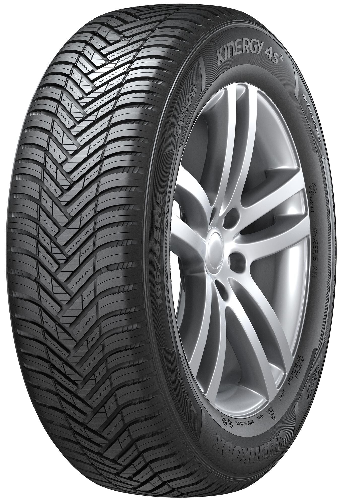 Neumáticos Hankook para todas las estaciones kinergy 4s 2 (h750). Neumáticos gj 215 55r18 99v kinergy 4s2(h750)