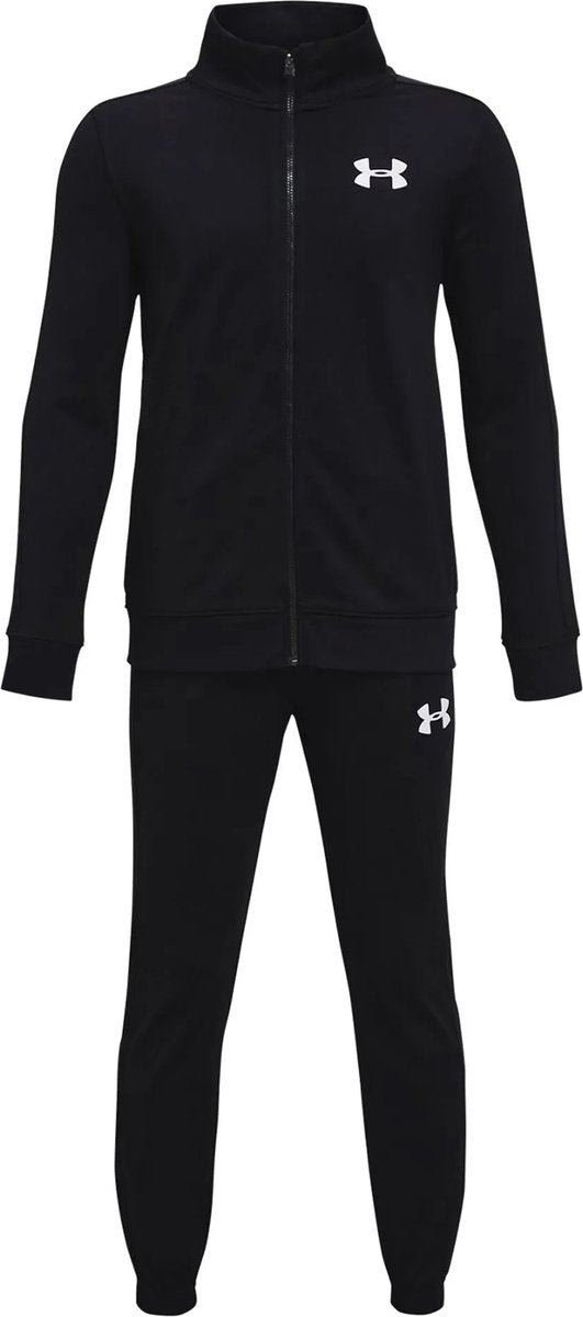 Tuta da ginnastica da ragazzo Under Armour Ua Rival Knit-BLK - nera - bianca