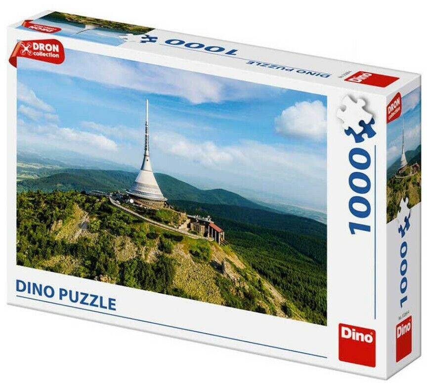 Dinotoys Dino Puzzle - Jeachtěd la montagna più alta della Repubblica Ceca - 1000 pezzi