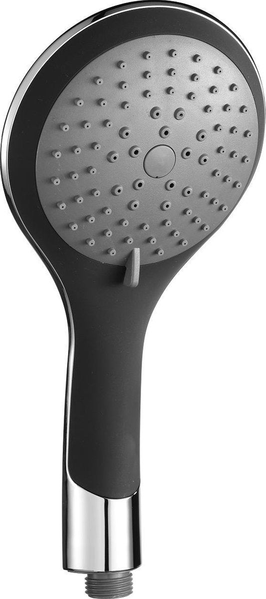 Doccetta Schütte broadway - soffione ø 12 cm - 5 posizioni - cromo nero