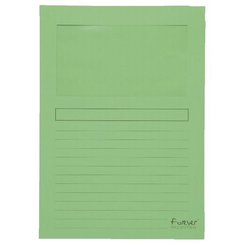 L-covers 50103e carta 31x22cm finestra verde scrivibile