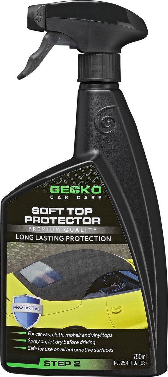 Gecko car care gecko cabrio conditioner + beschermer (stap 2) 750 ml